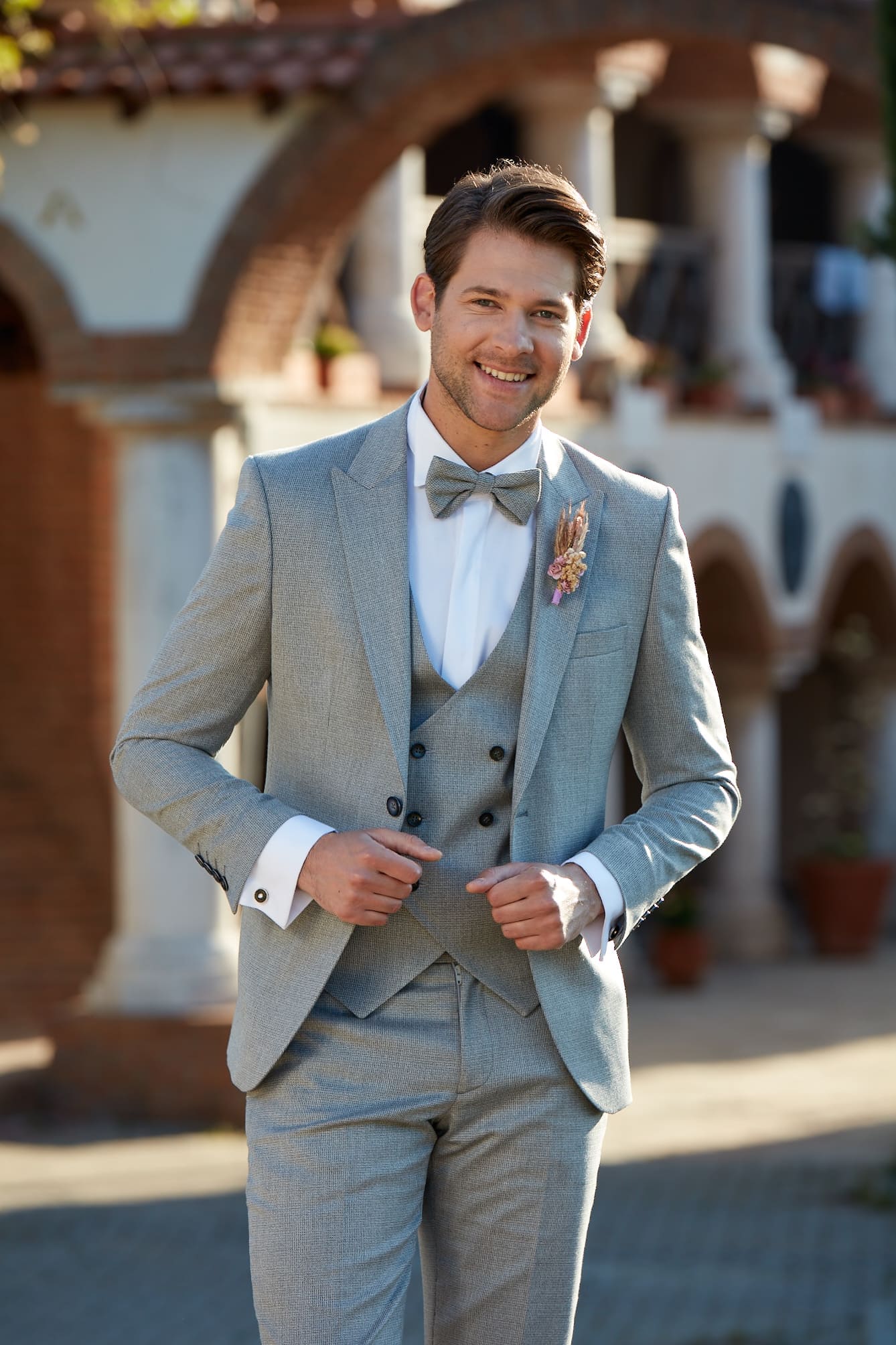 GRANADA - GRIS CLAIR - COSTUME - ESPRIT MARIAGE - LES HERBIERS